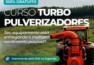 Treinamento gratuito amplia acesso a conhecimento técnico sobre turbopulverizadores