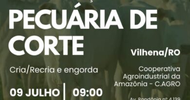 Vilhena recebe painel técnico para levantar custos de produção da pecuária de corte
