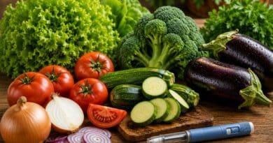 Alimentação com hortaliças e frutas potencializa efeitos de canetas emagrecedoras