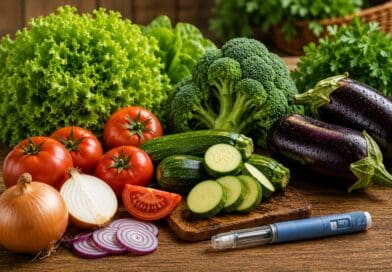 Alimentação com hortaliças e frutas potencializa efeitos de canetas emagrecedoras