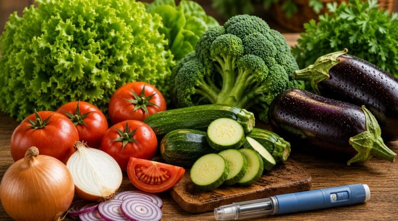 Alimentação com hortaliças e frutas potencializa efeitos de canetas emagrecedoras